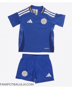 Leicester City Echipament de Fotbal Replică 2024-25 Copii Acasa (+ Șorturi)